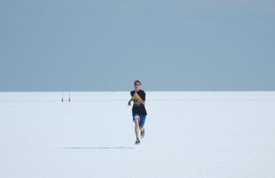 Salt Flats - setting new World speed Record
