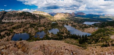 mountain lakes panorama
