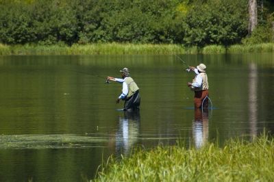 Silver Lake fishing
