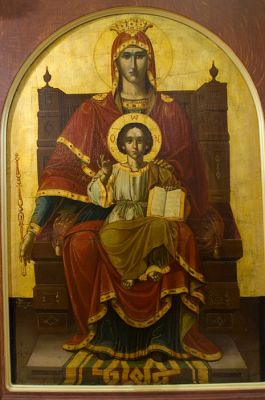 Интерьер церкви.
