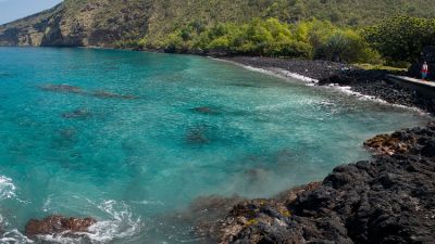 Kealakekua Bay, where Captain Cook Monument is
