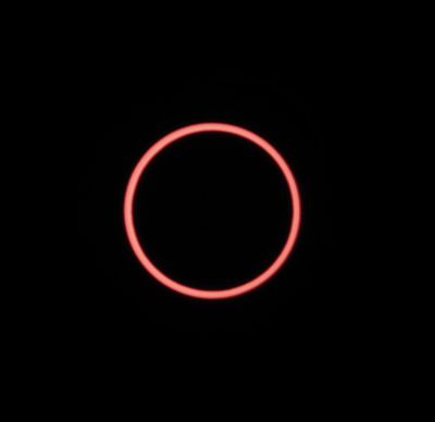Annular solar eclipse
May 20, 2012, Kolob Canyon, Zion National Park
